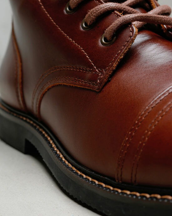 Pike Brothers 1966 Low Quarters Cognac Oiled sole Pike Brothers 1966 Low Quarters Cognac Oiled - sole vintage leather