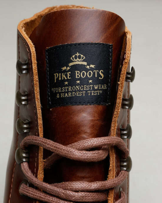 Pike Brothers 1966 Low Quarters Cognac Oiled worn Pike Brothers 1966 Low Quarters Cognac Oiled - worn vintage leather
