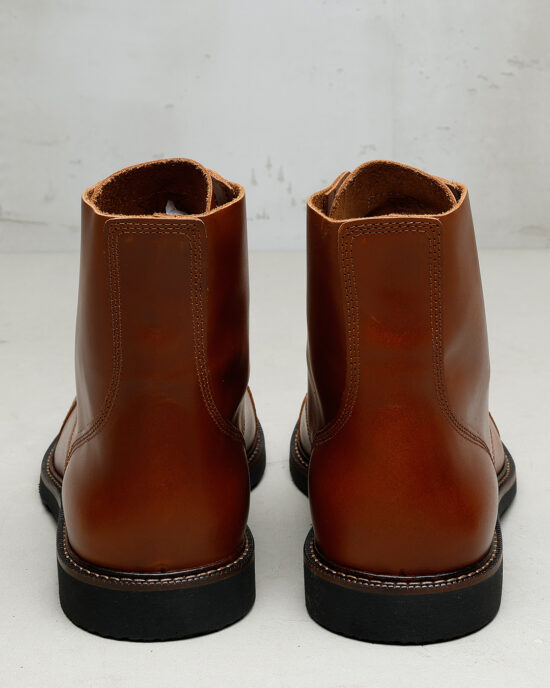 Pike Brothers 1966 Low Quarters Redwood Brown cuir Pike Brothers 1966 Low Quarters Redwood Brown - cuir cuir vintage