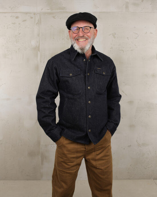 Pike Brothers CPO Shirt 21oz Denim back Pike Brothers CPO 21oz Denim back