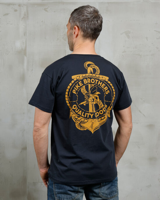 Print detail Pike Brothers Sports Tee Seabees Navy Print detail Seabees Navy Pike Brothers