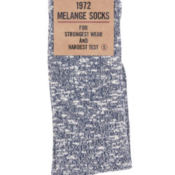 Pike Brothers 1972 Melange Blue cotton - front view