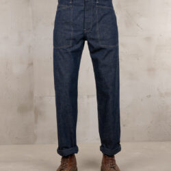 Pike Brothers Pike Brothers 1940 Army Denim Trousers Indigo front