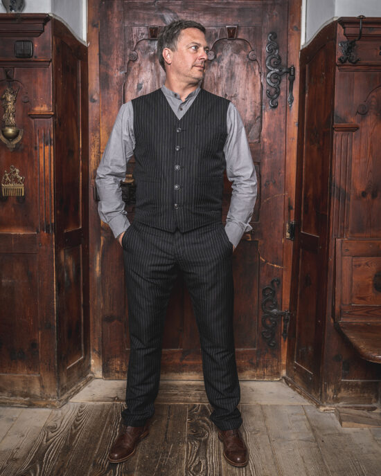 Pike Brothers Pike Brothers 1947 Harvester Trousers Chicago Black front