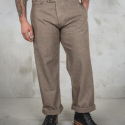 Pike Brothers Pike Brothers 1905 Hauler Pant HBT Brown front