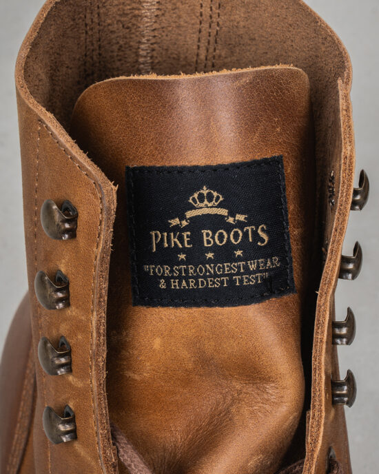 Pike Brothers Pike Brothers 1966 Low Quarters Camel Shoes front