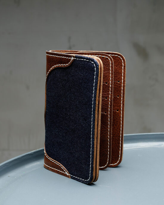 Produit Pike Brothers Portefeuille Denim Japonais Pike Brothers 1949 Montana Wallet