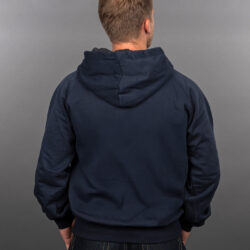 Sweat a capuche Pike Brothers 1965 PT Hoody Navy vue dos