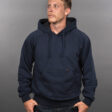 Sweat a capuche Pike Brothers 1965 PT Hoody Navy - vue face