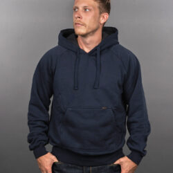 Sweat a capuche Pike Brothers 1965 PT Hoody Navy - vue face