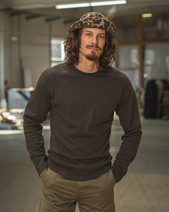 Sweat Pike Brothers 1947 Pep Shirt Brooklyn Grey - vue face