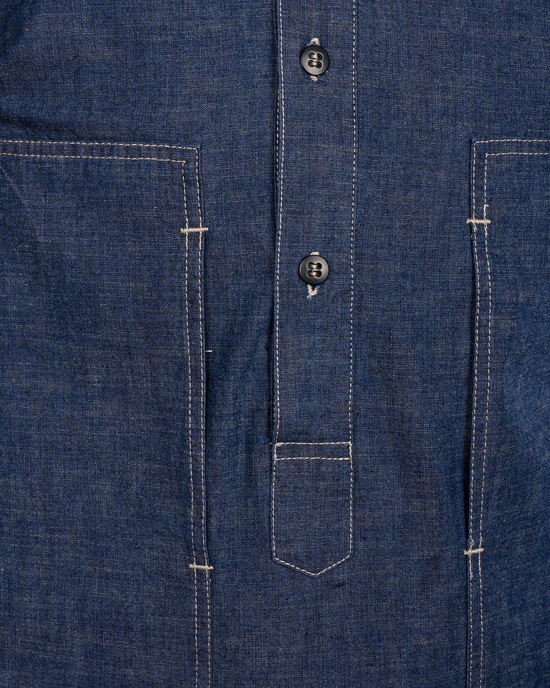 Army Denim Shirt Indigo Pike Brothers — vintage accessory, in use