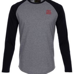 Baseball Shirt Peralta Black Pike Brothers — vintage shirt, front view