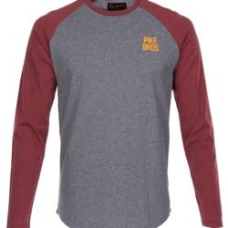 Baseball Shirt Peralta Red Pike Brothers — vintage shirt, front view