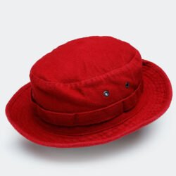 Boonie Hat Moleskin Dark Pike Brothers — chapeau vintage, vue de face