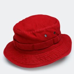 Boonie Hat Moleskin Dark Pike Brothers — chapeau vintage, vue de dos Boonie Hat Moleskin Dark Pike Brothers — chapeau vintage, vue de dos