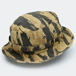 Boonie Hat Tiger Gold Pike Brothers — chapeau vintage, vue de face
