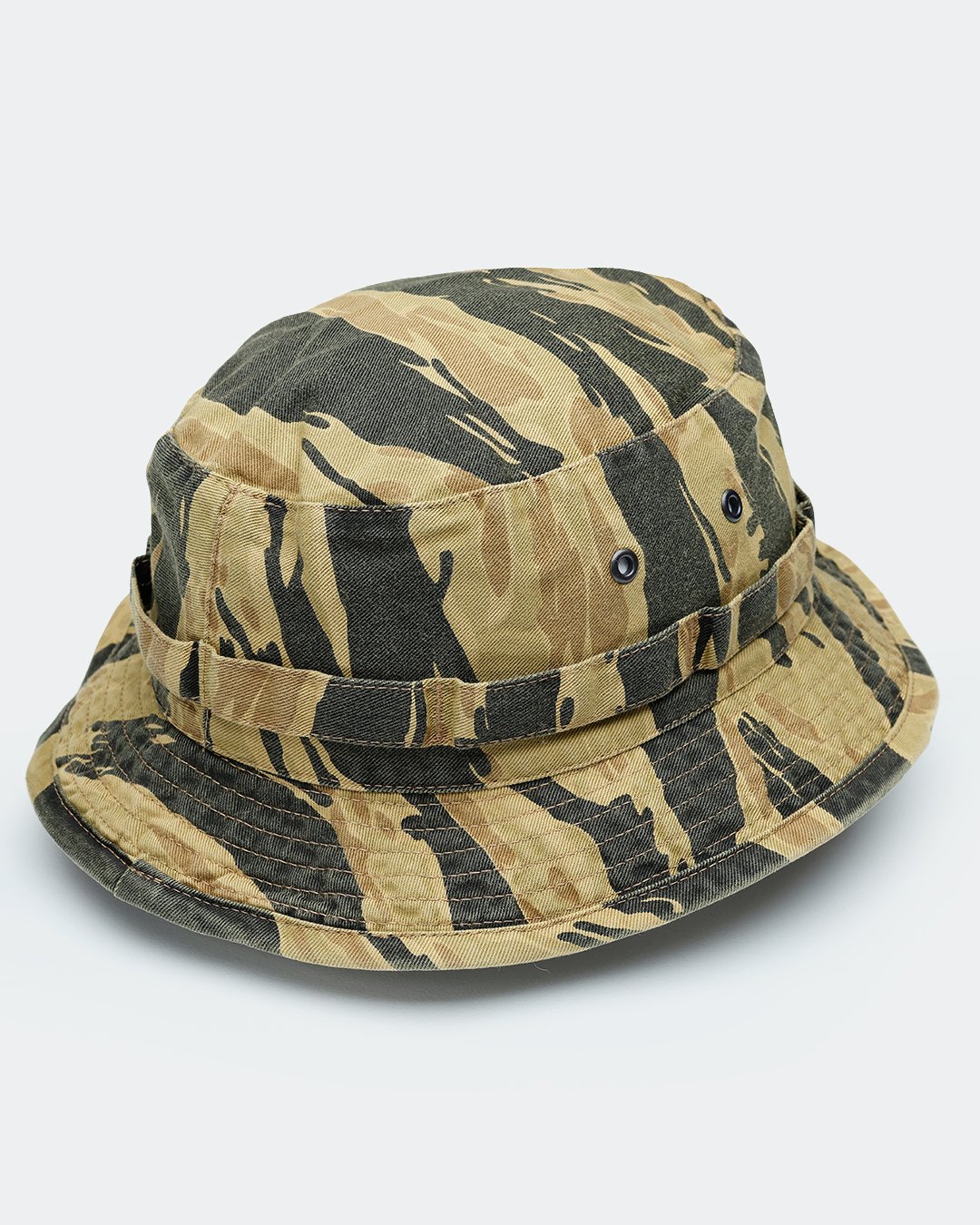 Boonie Hat Tiger Gold Pike Brothers — vintage hat, back view