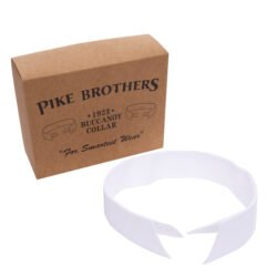 Buccanoy Collar Starched White Pike Brothers — accessoire vintage, vue de face