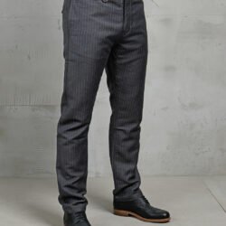 Buccanoy Pant Chicago Grey Pike Brothers — pantalon vintage, vue de face