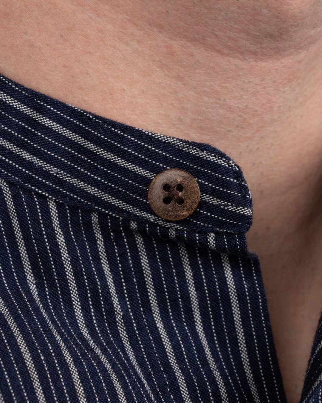 Buccanoy Shirt Beaumont Blue Pike Brothers — vintage shirt, worn in context