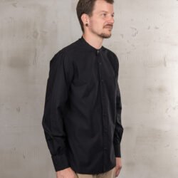 Buccanoy Shirt Black Chambray Pike Brothers — vintage shirt, back view Buccanoy Shirt Black Chambray Pike Brothers — vintage shirt, back view