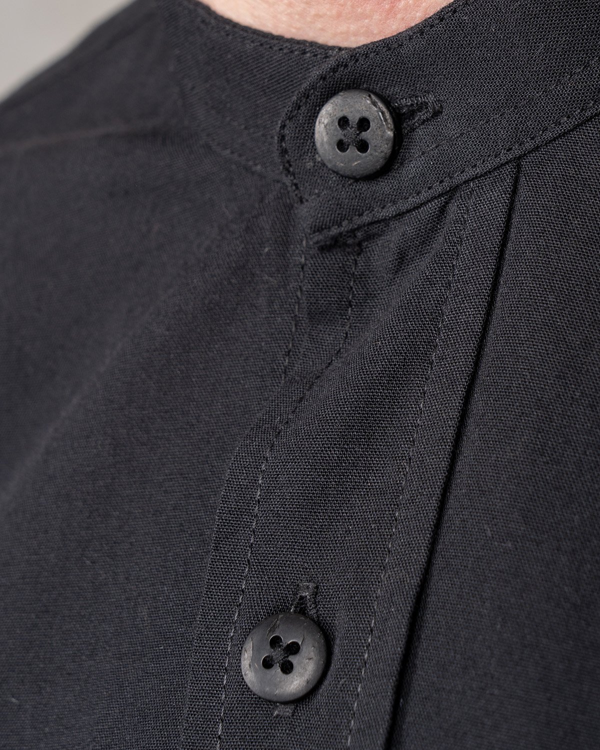 Buccanoy Shirt Black Chambray Pike Brothers — vintage shirt, worn in context