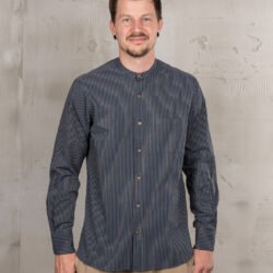 Buccanoy Shirt Lowell Blue Pike Brothers — vintage shirt, front view