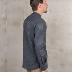 Buccanoy Shirt Lowell Blue Pike Brothers — vintage shirt, back view