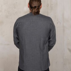 Buccanoy Shirt Oldham Grey Pike Brothers — vintage shirt, back view
