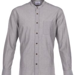 Buccanoy Shirt Stone Chambray Pike Brothers — vintage shirt, front view