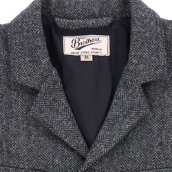 Calico Vest Dundee Grey Pike Brothers — gilet vintage, vue de dos Calico Vest Dundee Grey Pike Brothers — gilet vintage, vue de dos