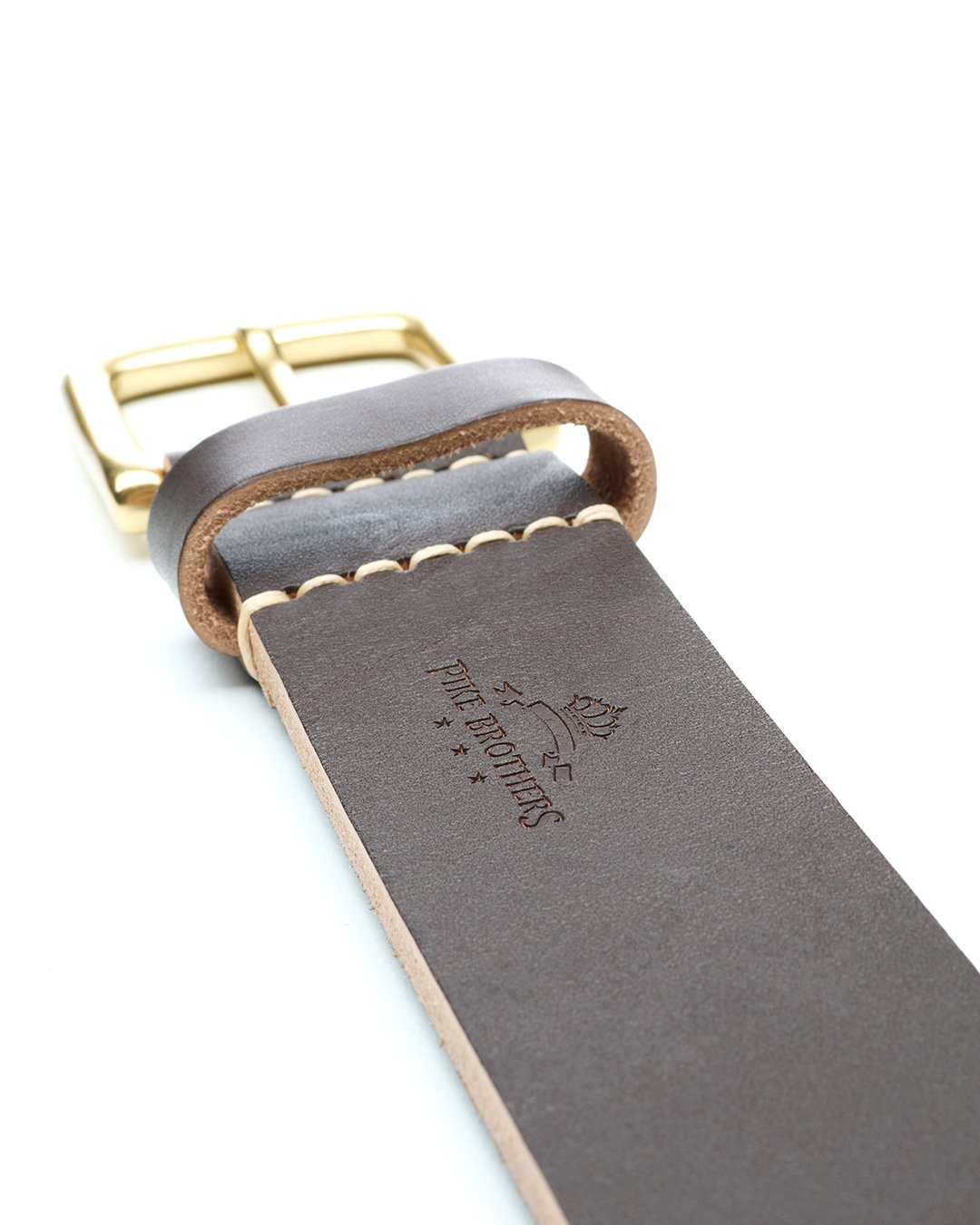 Chopper Belt Brown Pike Brothers — vintage belt, craftsmanship detail
