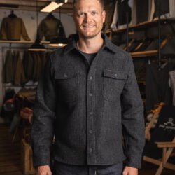 Cpo Shirt Atlanta Grey Pike Brothers — vintage shirt, front view