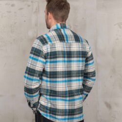 Cpo Shirt Barrow Green Pike Brothers — vintage shirt, back view