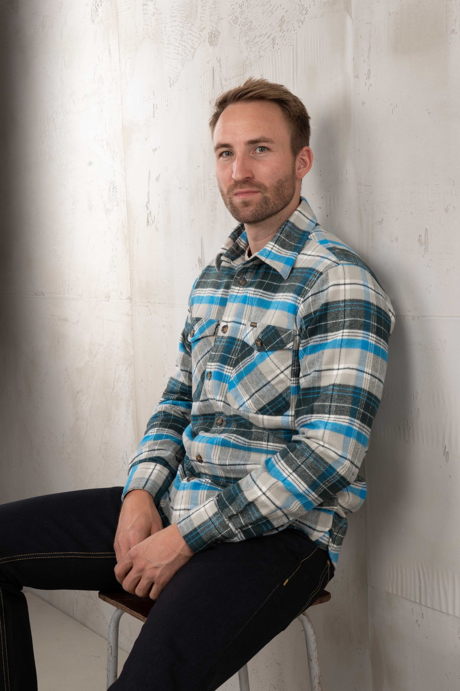 Cpo Shirt Barrow Green Pike Brothers — vintage shirt, collar detail