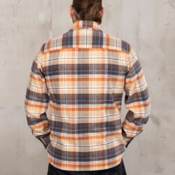 Cpo Shirt Barrow Orange Pike Brothers — vintage shirt, back view