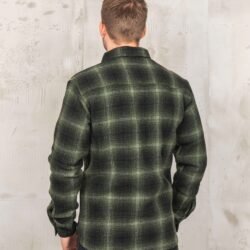 Cpo Shirt Logan Green Pike Brothers — vintage shirt, back view