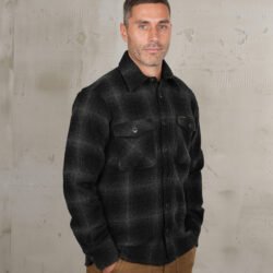 Cpo Shirt Logan Grey Pike Brothers — vintage shirt, front view