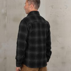 Cpo Shirt Logan Grey Pike Brothers — vintage shirt, back view