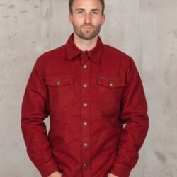 Cpo Shirt Moleskin Dark Pike Brothers — vintage shirt, front view