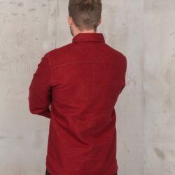 Cpo Shirt Moleskin Dark Pike Brothers — vintage shirt, back view