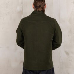 Cpo Shirt Moleskin Moss Pike Brothers — vintage shirt, back view