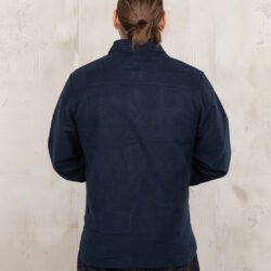 Cpo Shirt Moleskin Navy Pike Brothers — vintage shirt, back view Cpo Shirt Moleskin Navy Pike Brothers — vintage shirt, back view