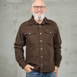 Cpo Shirt Moleskin Soil Pike Brothers — vintage shirt, front view