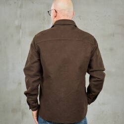 Cpo Shirt Moleskin Soil Pike Brothers — vintage shirt, back view