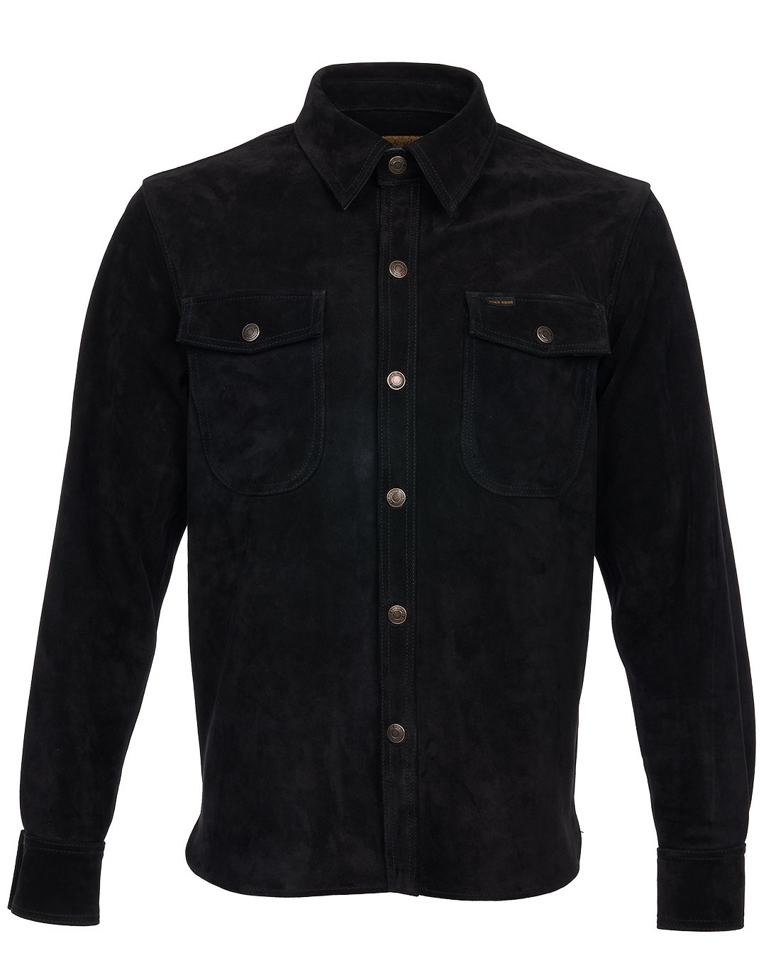 Cpo Shirt Mulholland Black Pike Brothers — vintage shirt, back view