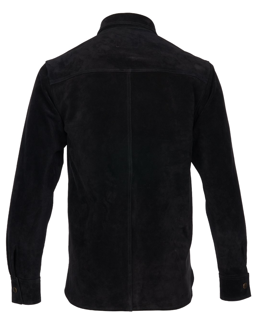 Cpo Shirt Mulholland Black Pike Brothers — vintage shirt, fabric close-up