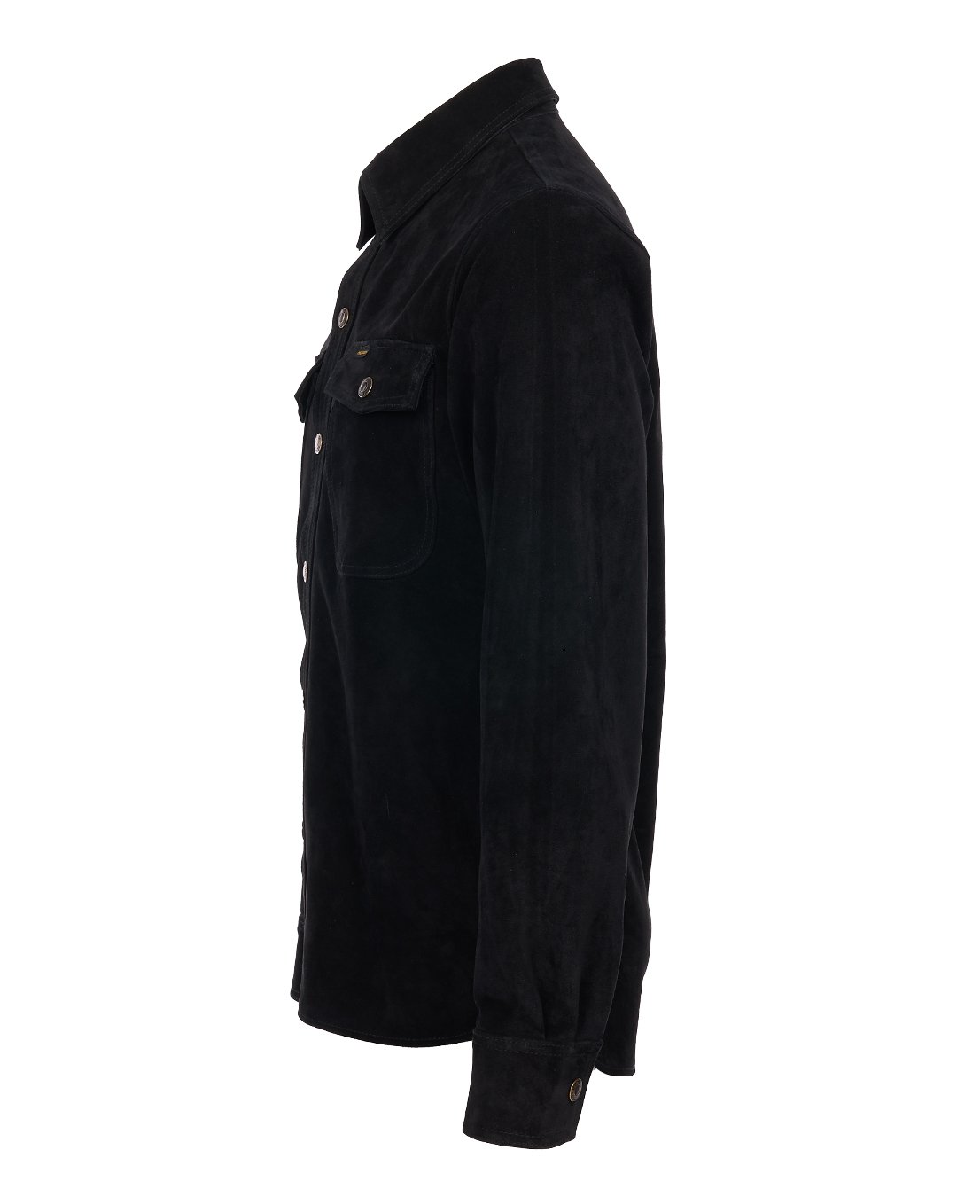 Cpo Shirt Mulholland Black Pike Brothers — vintage shirt, stitching detail