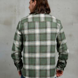 Cpo Shirt Nevada Green Pike Brothers — vintage shirt, back view